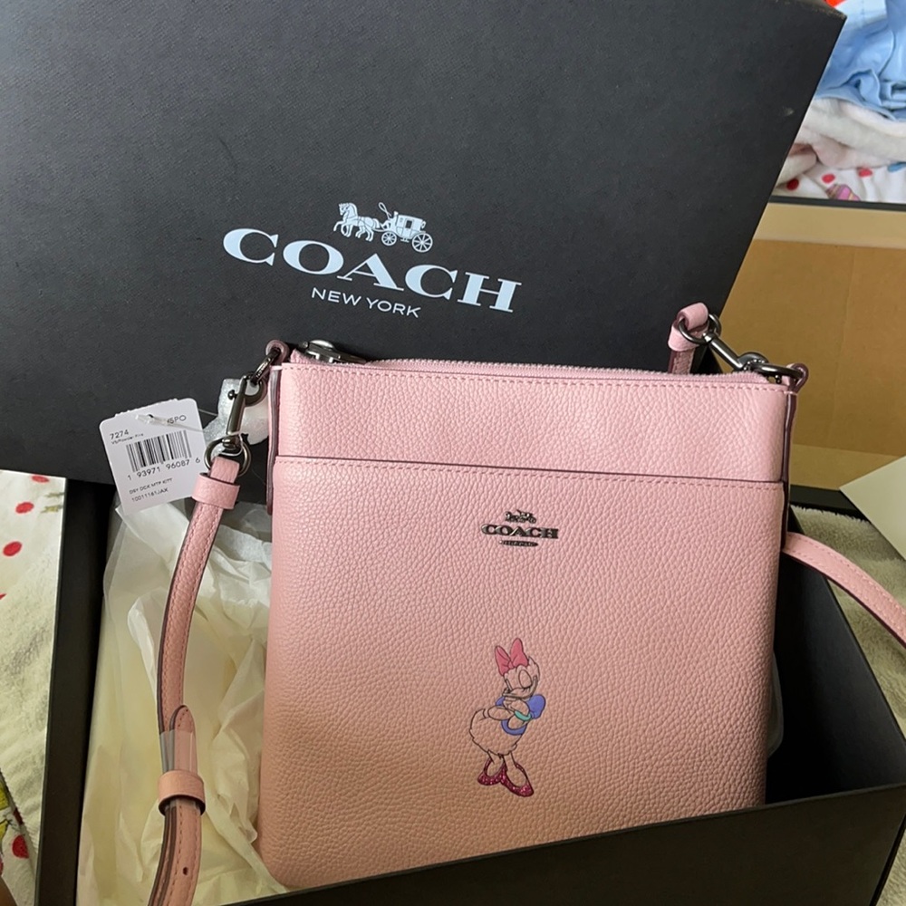 Coach New York limited Disney daisy duck edition.